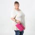 Lifestyle shot of wristlet
