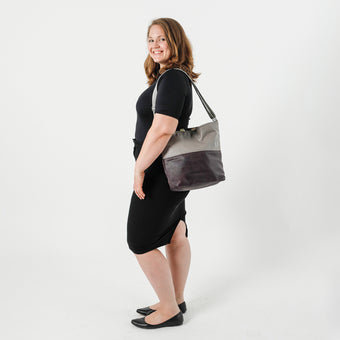 Lifestyle shot of Stylania Tote