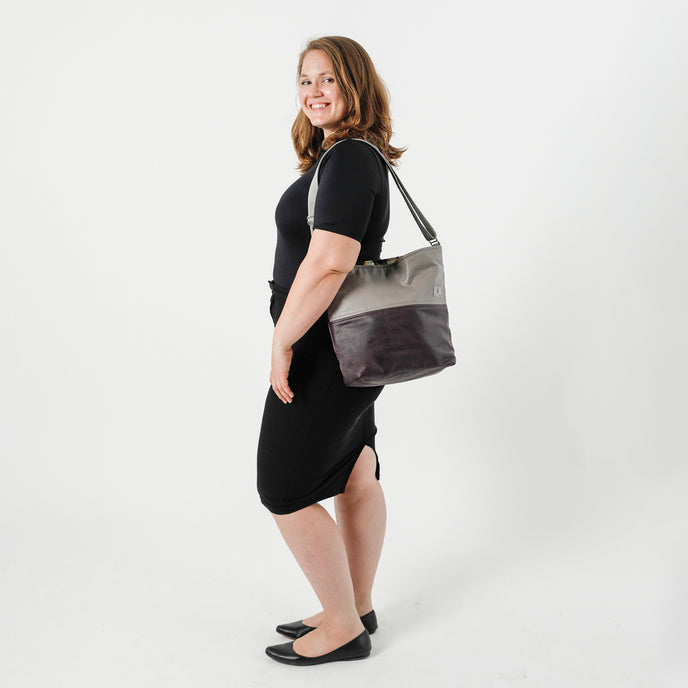 Lifestyle shot of Stylania Tote