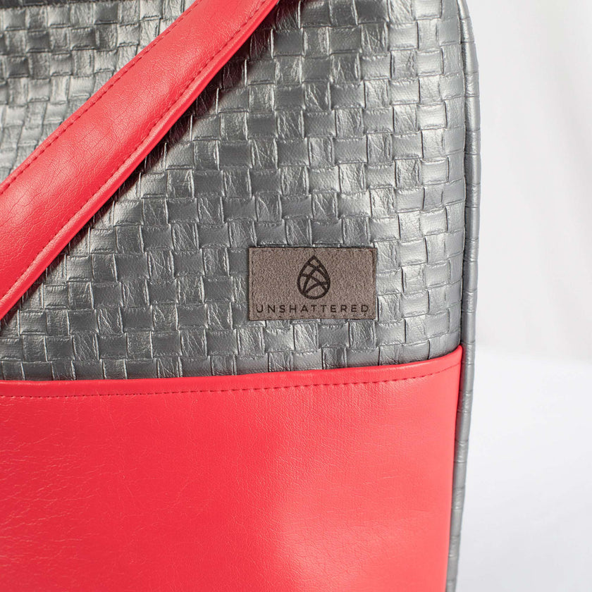 detail shot of the label