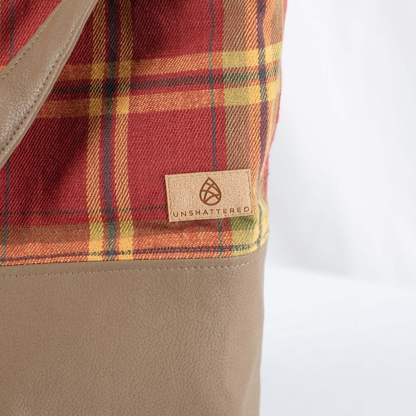 detail shot of the label