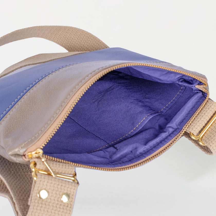 Interior shot of Southwest Crossbody Pouch