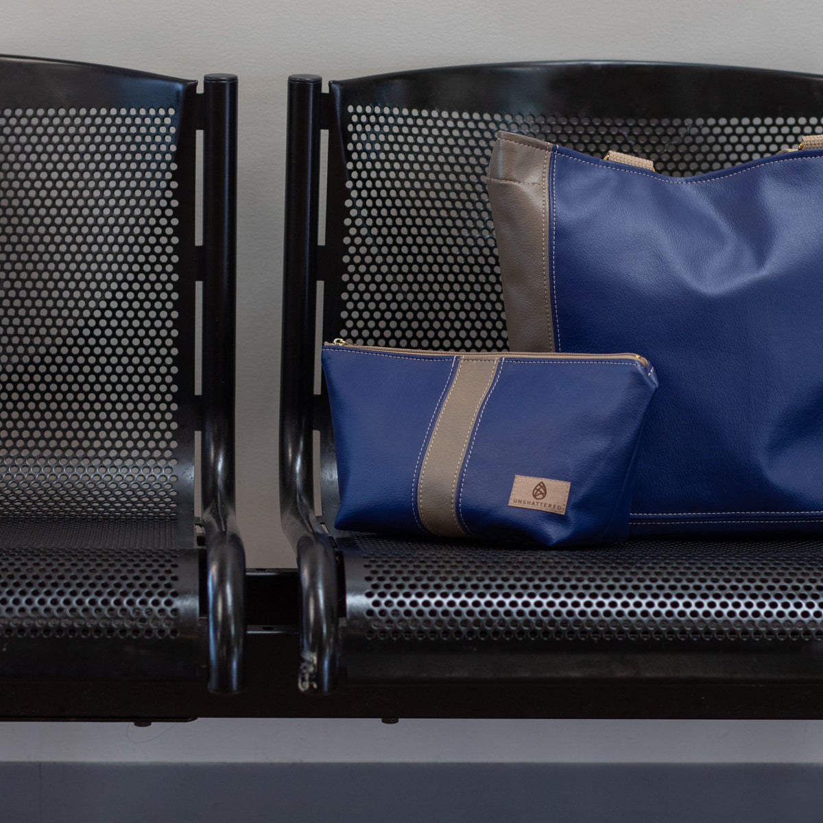 Makeup Kit from Southwest Airlines Leather Unshattered