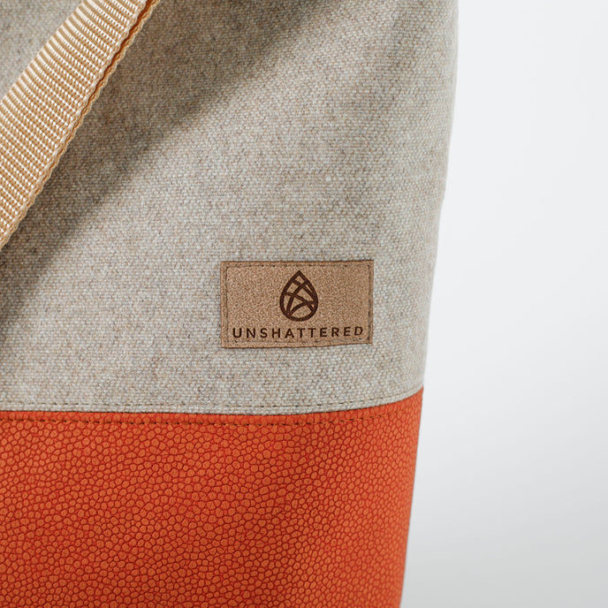 detail shot of the label