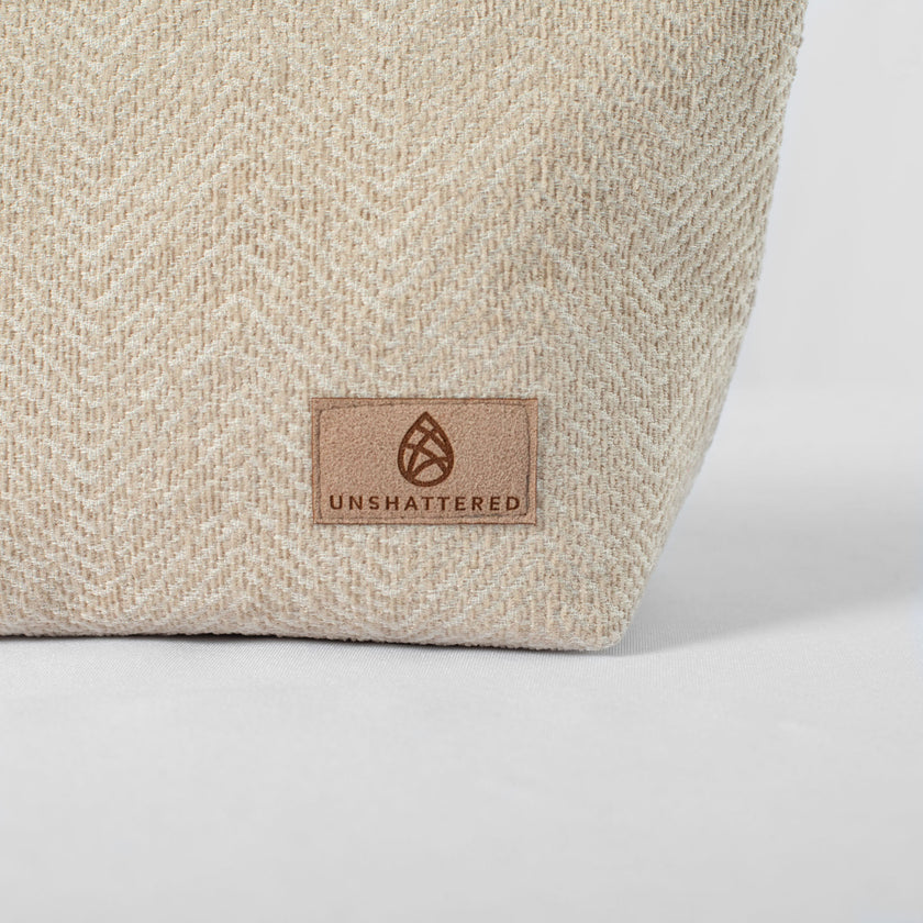detail shot of the label
