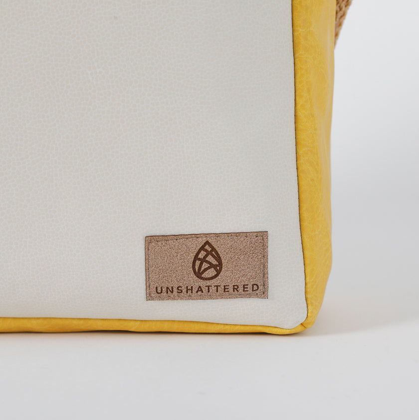 detail shot of the label