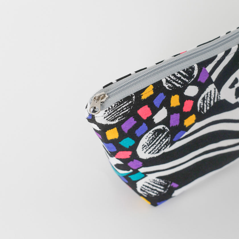 detail shot of the zipper
