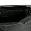 A black luxury leather alternative interior on a black outdoor furniture toiletry kit 