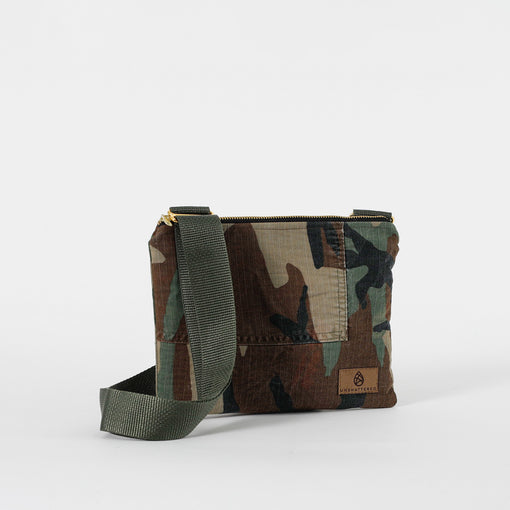 Woodland Camo Crossbody Pouch