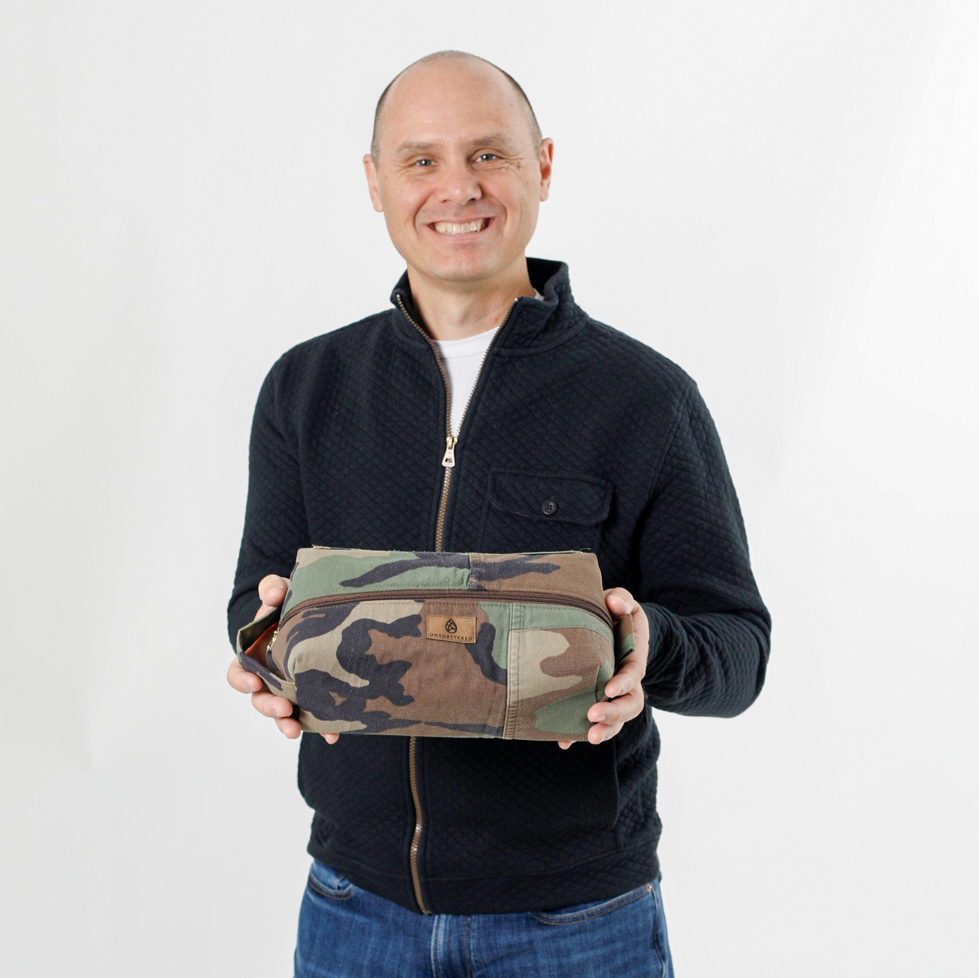 Woodland Camo Uniform Toiletry Kit