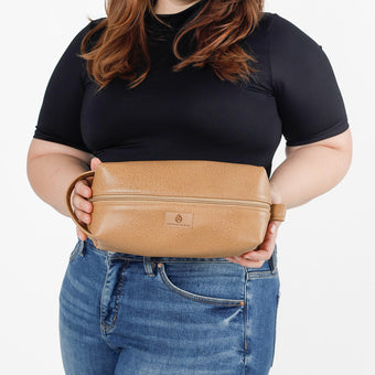 Alan Leather Toiletry Kit