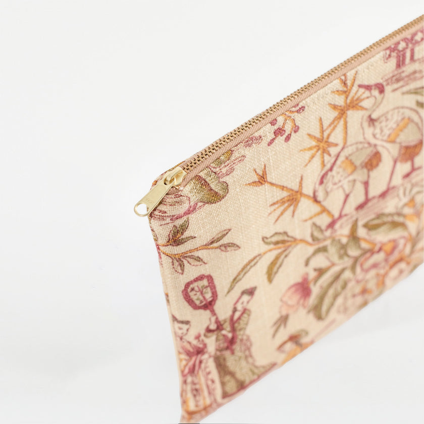 detail shot of the zipper
