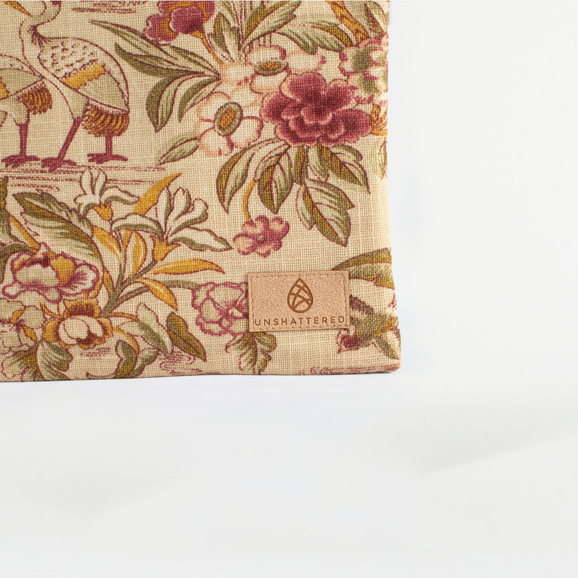 detail shot of the label