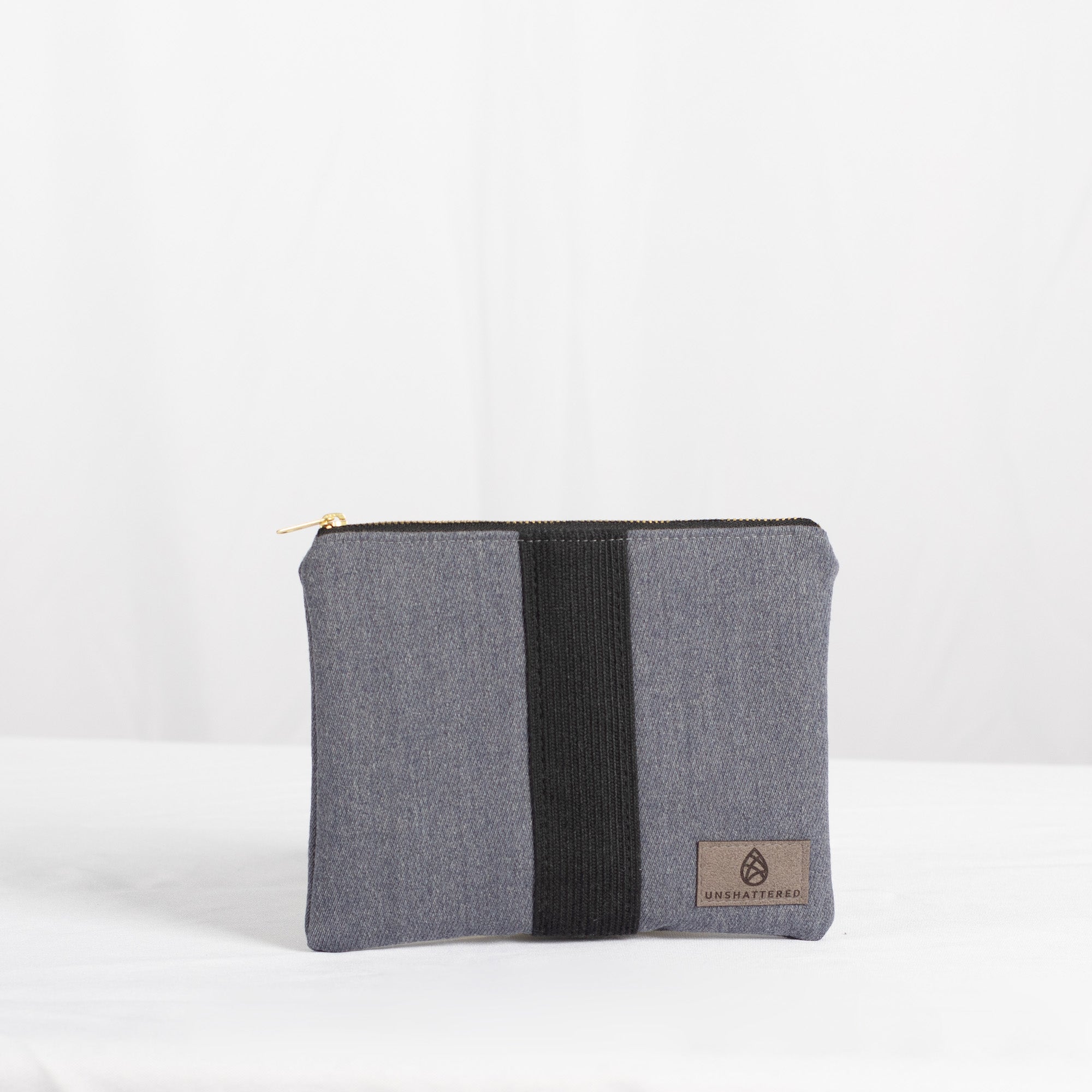 West Point Dress Gray Zip Pouch 