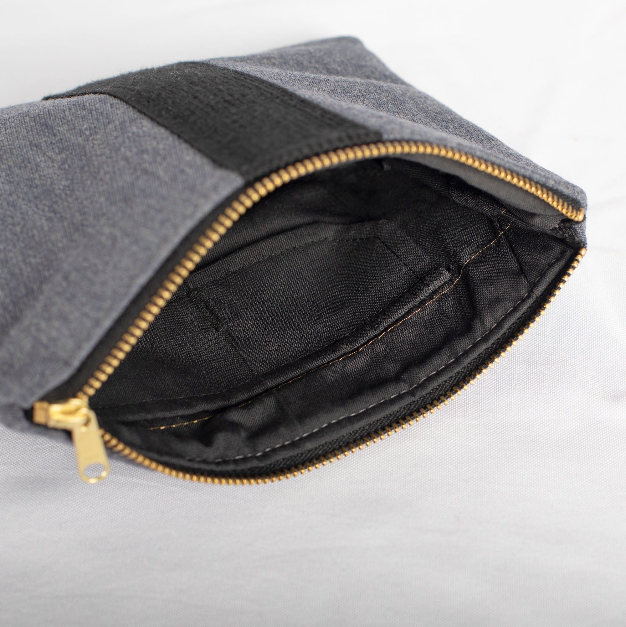 Interior shot of West Point Zip Pouch 