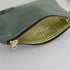 Stripped interior of the clip pouch