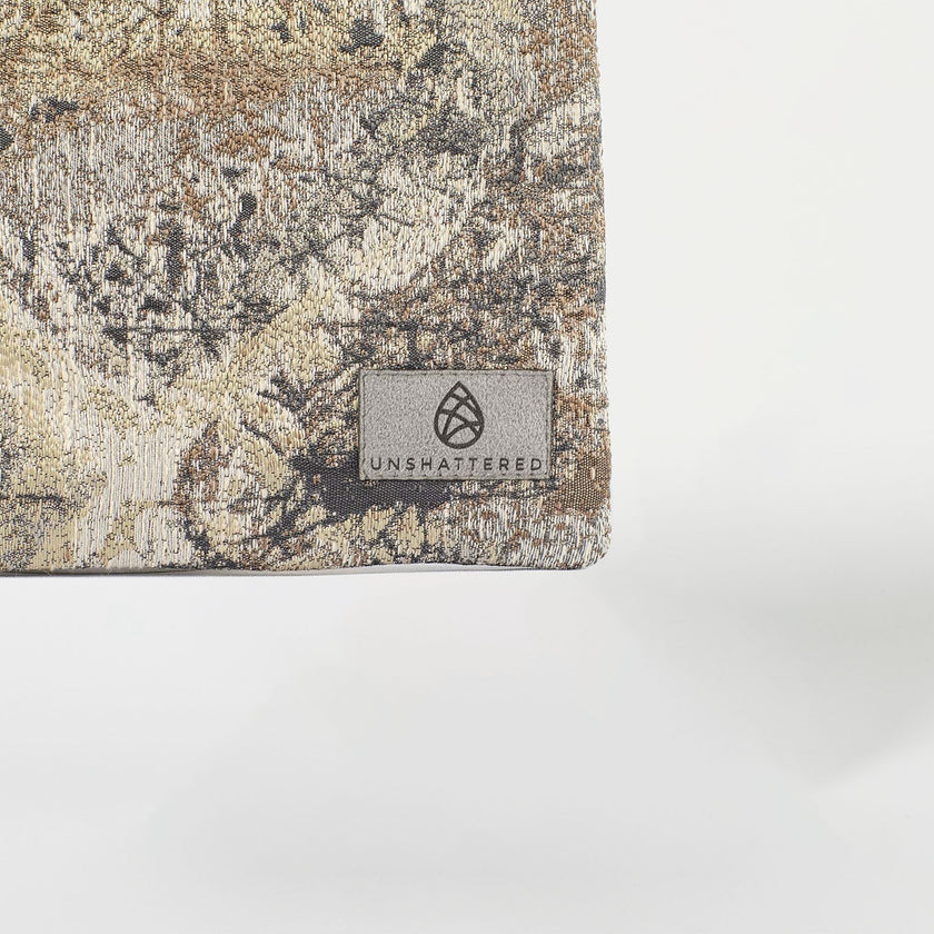 detail shot of the label 