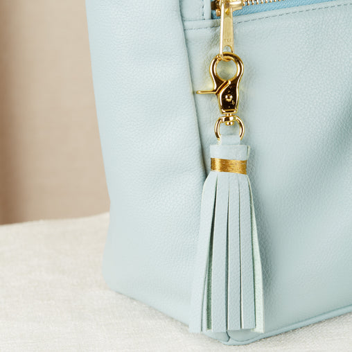 detail shot of the tassel