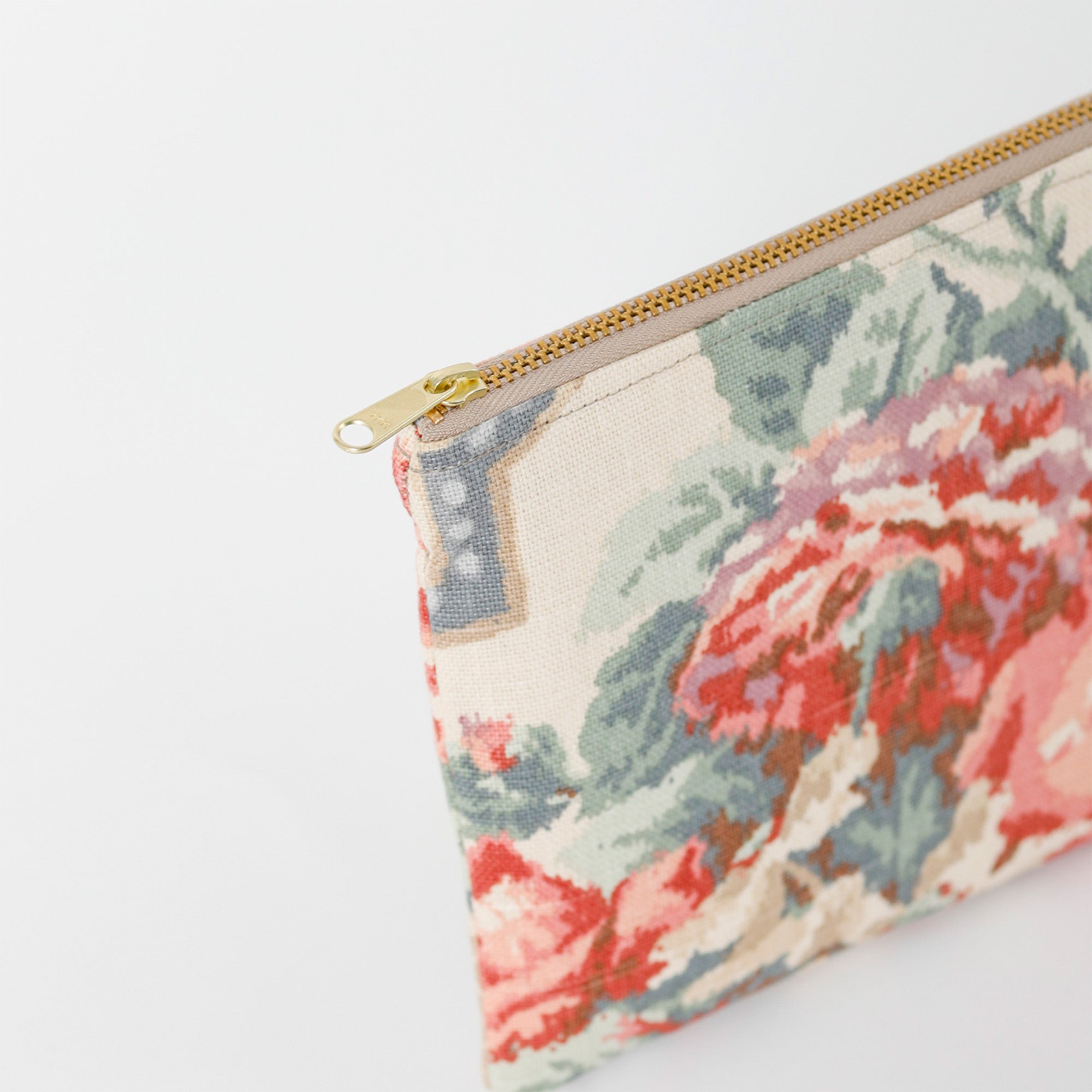 detail shot of the zipper