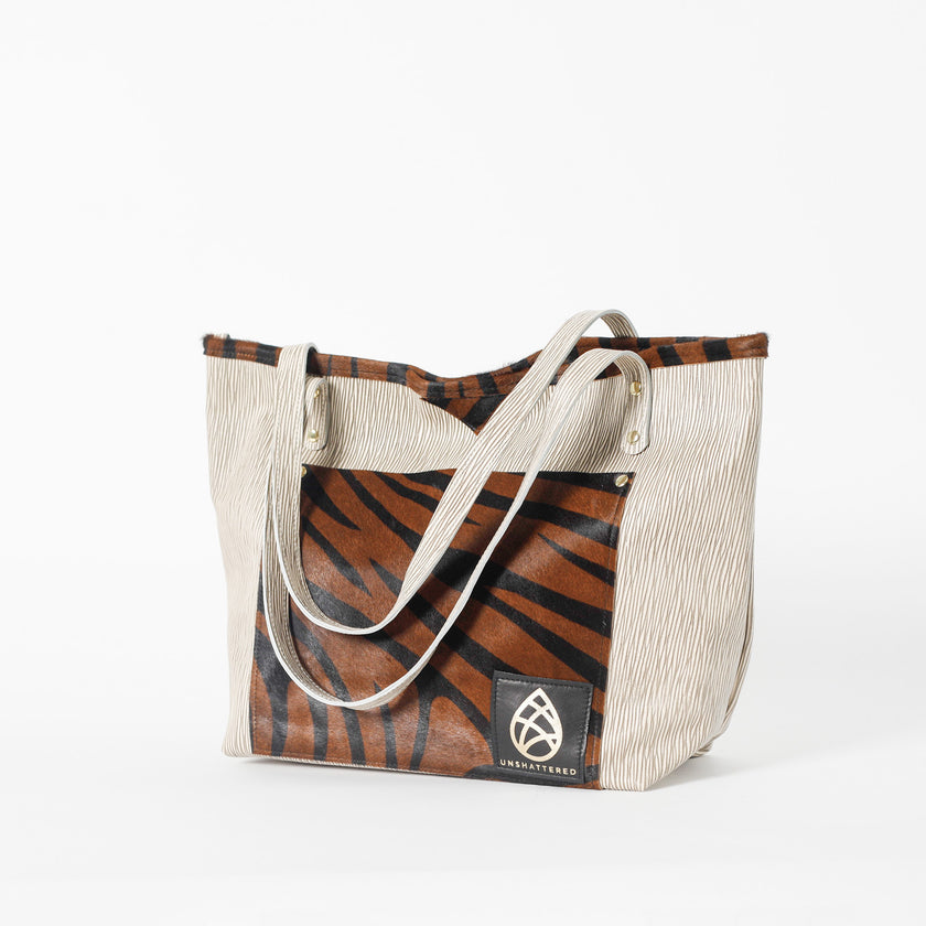 Jackie Unlined leather Tote 