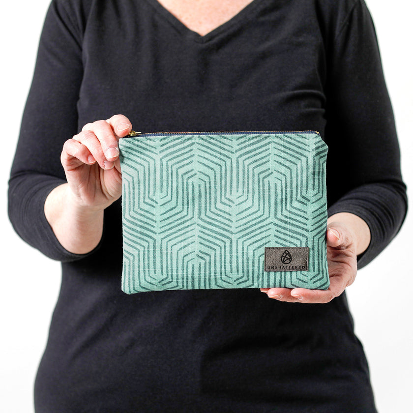 Lifestyle shot of Janet Zip Pouch 