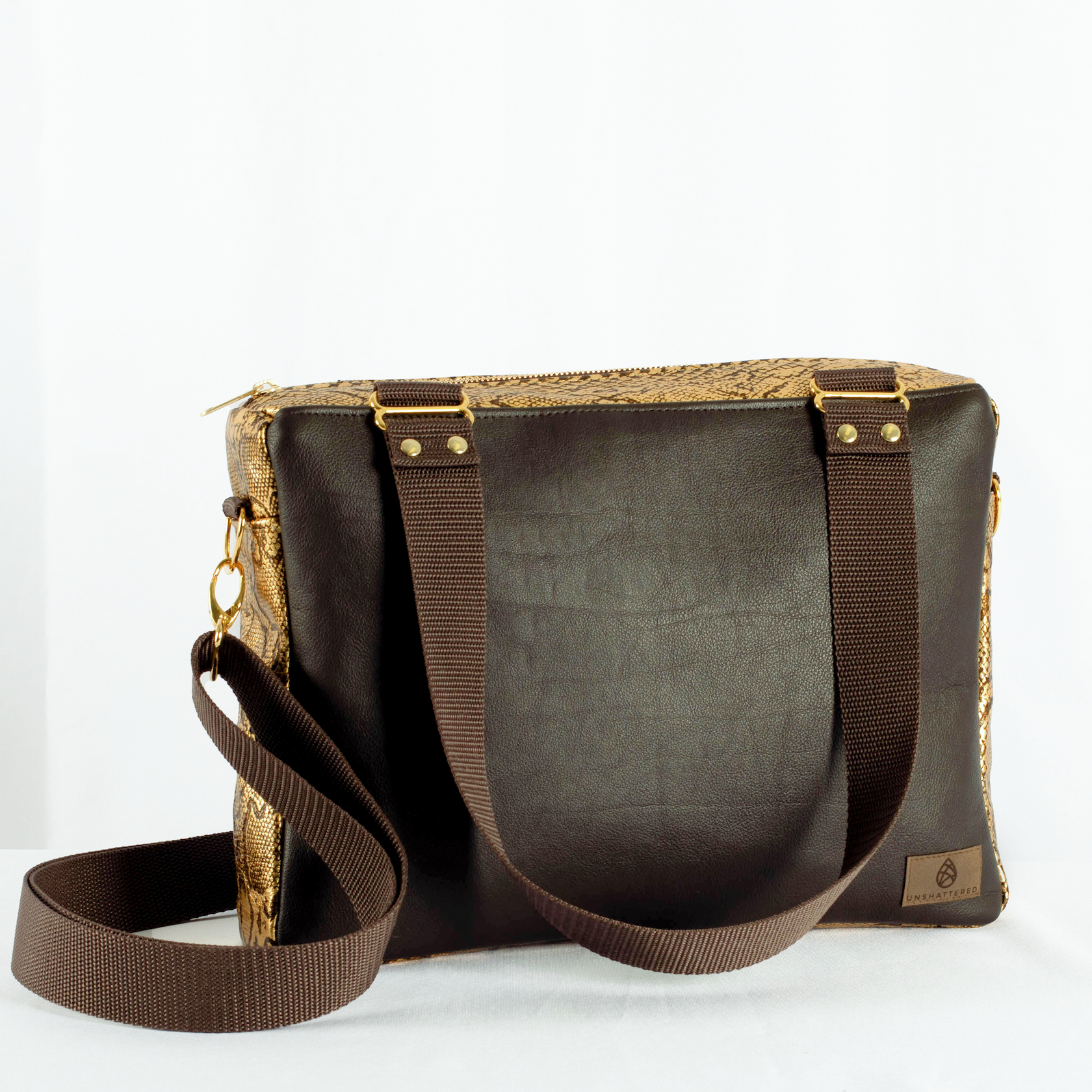 Barbara Leather Convertible Handbag