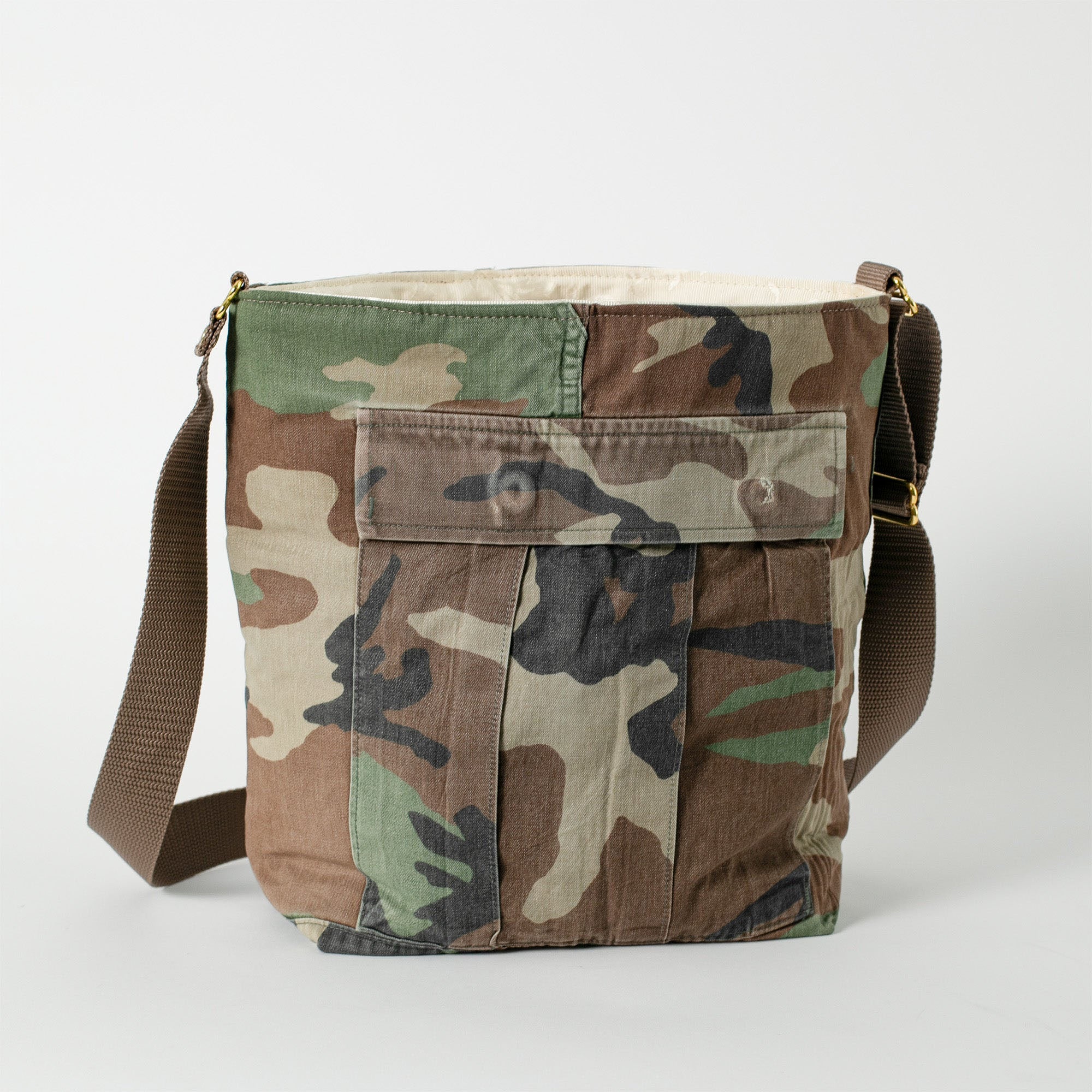 back view of Woodland Camo