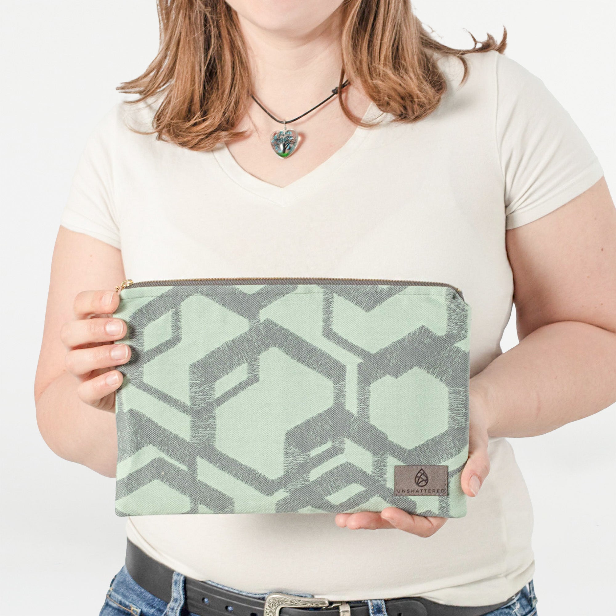 Bernadette Large Zip Pouch