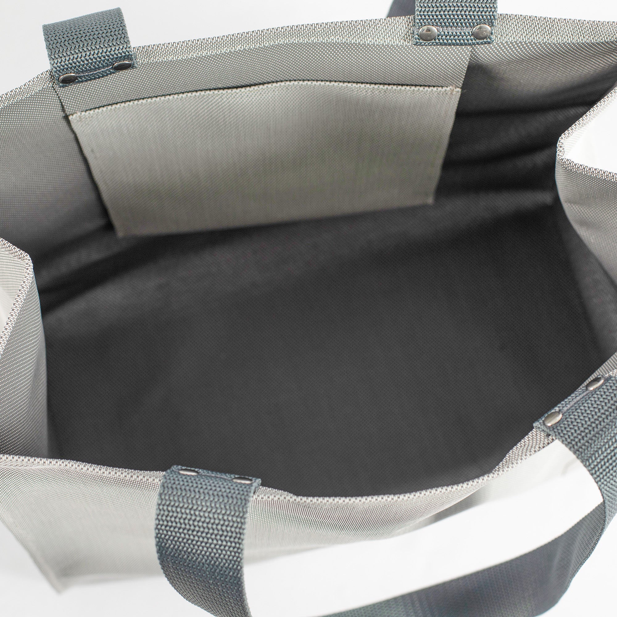 Interior shot of Gray Simple Shopper