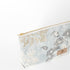 Floral patterned pouch with gold zipper on a white background named after Suzanne 