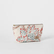 Makeup bag  with floral pattern on a white background named after Tamir 