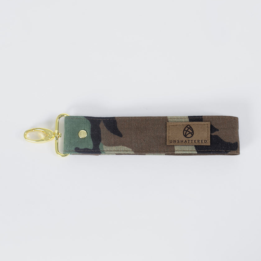 Key Clip from Woodland Camo