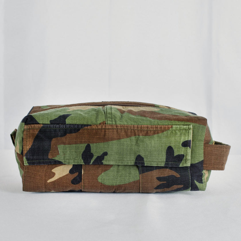 camo travel toiletry bag Woodland Camo Uniform Makeup Kit