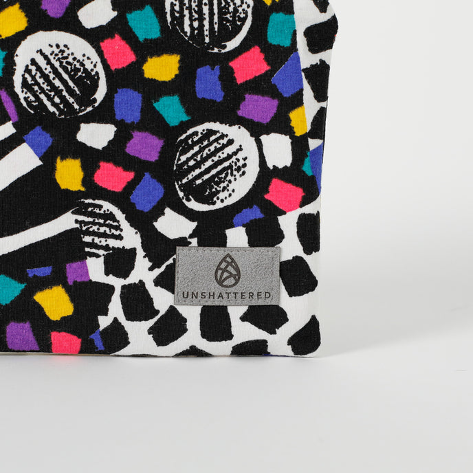 detail shot of the label 