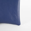 A blue embossed logo 10 year anniversary 