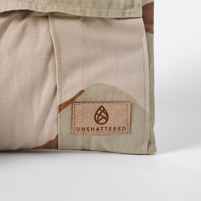 detail shot of the label 