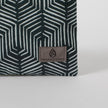 detail shot of the label