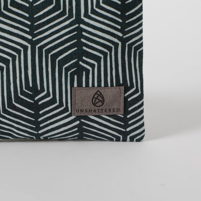 detail shot of the label