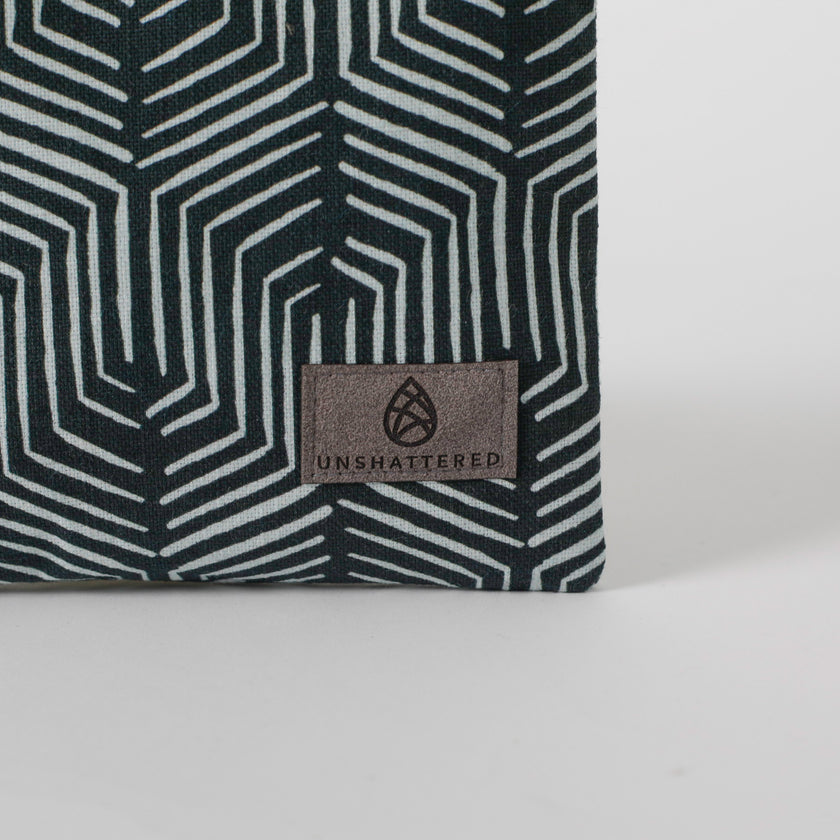 detail shot of the label