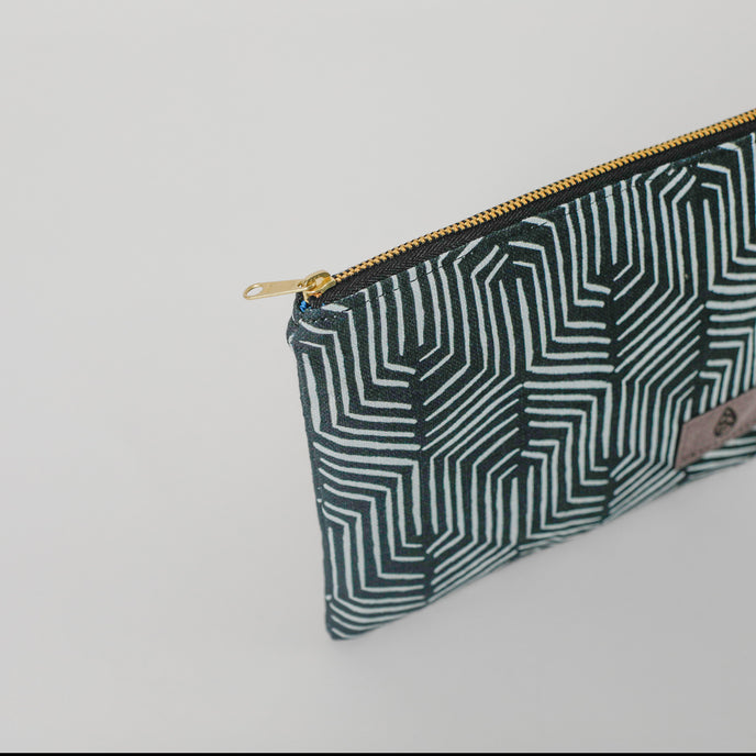 detail shot of the zipper