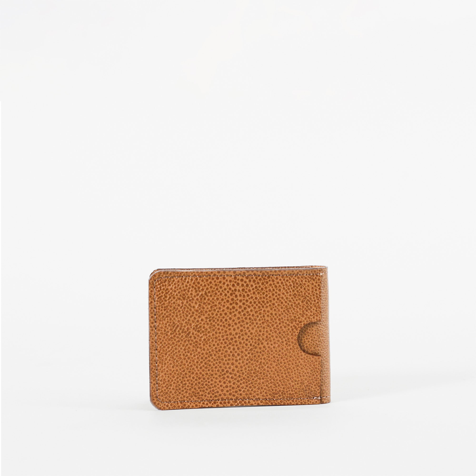 back view of luxury leather car wallet