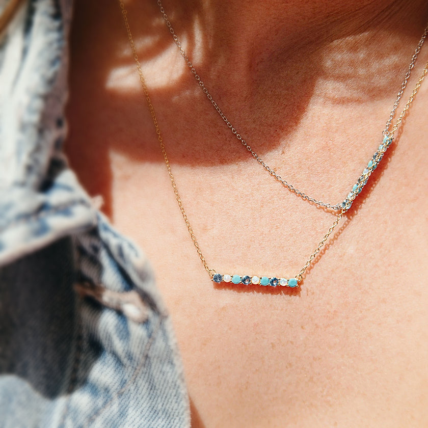 Gold + Silver Chloe + Lois Necklace